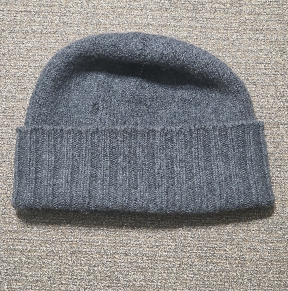 (5/$25) Barneys New York Charcoal Knit Hat